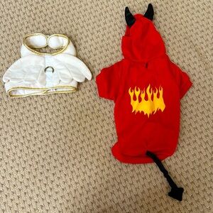 Dog angel belt and devil costume